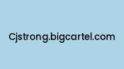 Cjstrong.bigcartel.com Coupon Codes