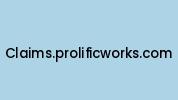 Claims.prolificworks.com Coupon Codes