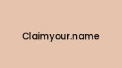Claimyour.name Coupon Codes
