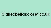 Claireabellascloset.co.uk Coupon Codes