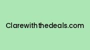 Clarewiththedeals.com Coupon Codes