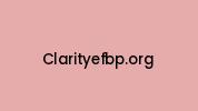 Clarityefbp.org Coupon Codes