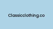 Classicclothing.co Coupon Codes