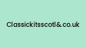 Classickitsscotland.co.uk Coupon Codes
