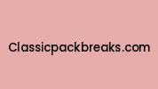 Classicpackbreaks.com Coupon Codes