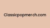 Classicpopmerch.com Coupon Codes