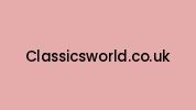 Classicsworld.co.uk Coupon Codes