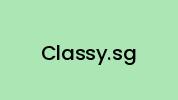Classy.sg Coupon Codes