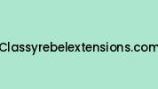 Classyrebelextensions.com Coupon Codes