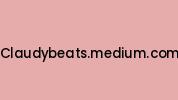 Claudybeats.medium.com Coupon Codes