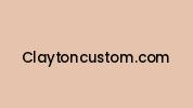 Claytoncustom.com Coupon Codes