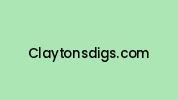 Claytonsdigs.com Coupon Codes