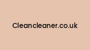 Cleancleaner.co.uk Coupon Codes