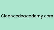 Cleancodeacademy.com Coupon Codes