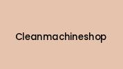 Cleanmachineshop Coupon Codes