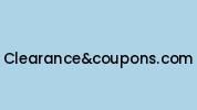 Clearanceandcoupons.com Coupon Codes