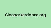 Cleoparkerdance.org Coupon Codes