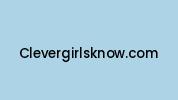 Clevergirlsknow.com Coupon Codes