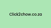 Click2chow.co.za Coupon Codes