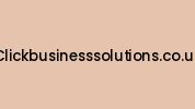 Clickbusinesssolutions.co.uk Coupon Codes
