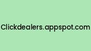 Clickdealers.appspot.com Coupon Codes