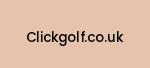 clickgolf.co.uk Coupon Codes
