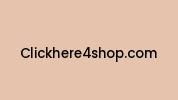 Clickhere4shop.com Coupon Codes