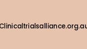 Clinicaltrialsalliance.org.au Coupon Codes