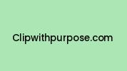 Clipwithpurpose.com Coupon Codes