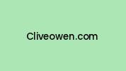 Cliveowen.com Coupon Codes