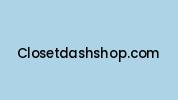 Closetdashshop.com Coupon Codes