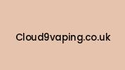 Cloud9vaping.co.uk Coupon Codes