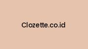 Clozette.co.id Coupon Codes