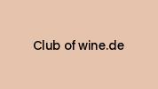 Club-of-wine.de Coupon Codes