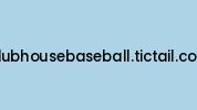 Clubhousebaseball.tictail.com Coupon Codes