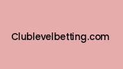 Clublevelbetting.com Coupon Codes