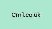 Cm1.co.uk Coupon Codes