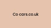Co-cars.co.uk Coupon Codes