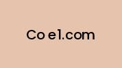 Co-e1.com Coupon Codes