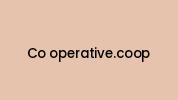 Co-operative.coop Coupon Codes