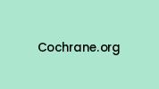 Cochrane.org Coupon Codes