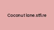 Coconut-lane.stfi.re Coupon Codes