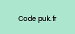 code-puk.fr Coupon Codes