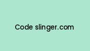 Code-slinger.com Coupon Codes