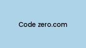 Code-zero.com Coupon Codes