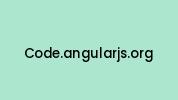 Code.angularjs.org Coupon Codes