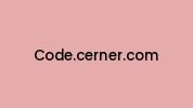 Code.cerner.com Coupon Codes