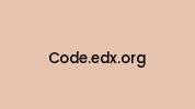 Code.edx.org Coupon Codes