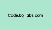 Code.kojilabs.com Coupon Codes