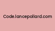 Code.lancepollard.com Coupon Codes